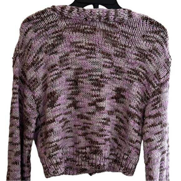 😊3/$30 NWT Wild Fable cropped space dye cardigan Sz S Sparkly buttons - Picture 4 of 10